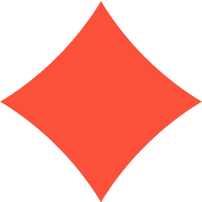 Coral red four-pointed sparkle icon on an off-white background, used as a decorative branding element in Noom’s visual identity.